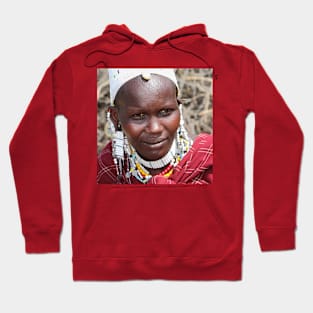 Portrait, Maasai (or Masai) Woman, East Africa Hoodie